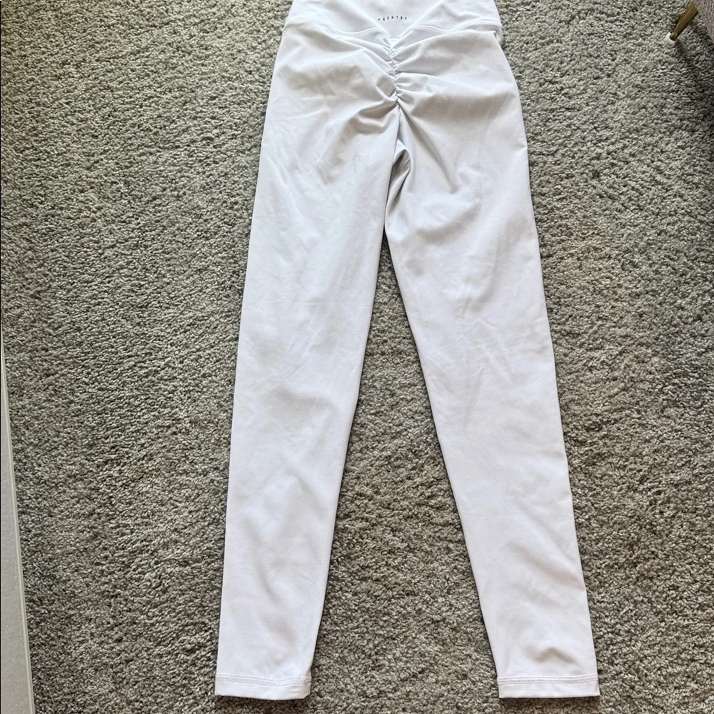 Agent84 Cream  girlfriend High-Waisted Leggings - Picture 8 of 8